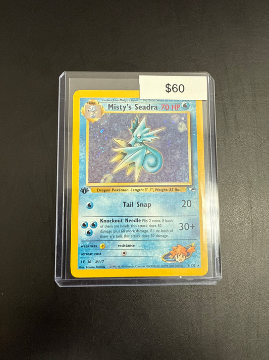 Pokémon Misty Seadra 9/132 1st Ed.
