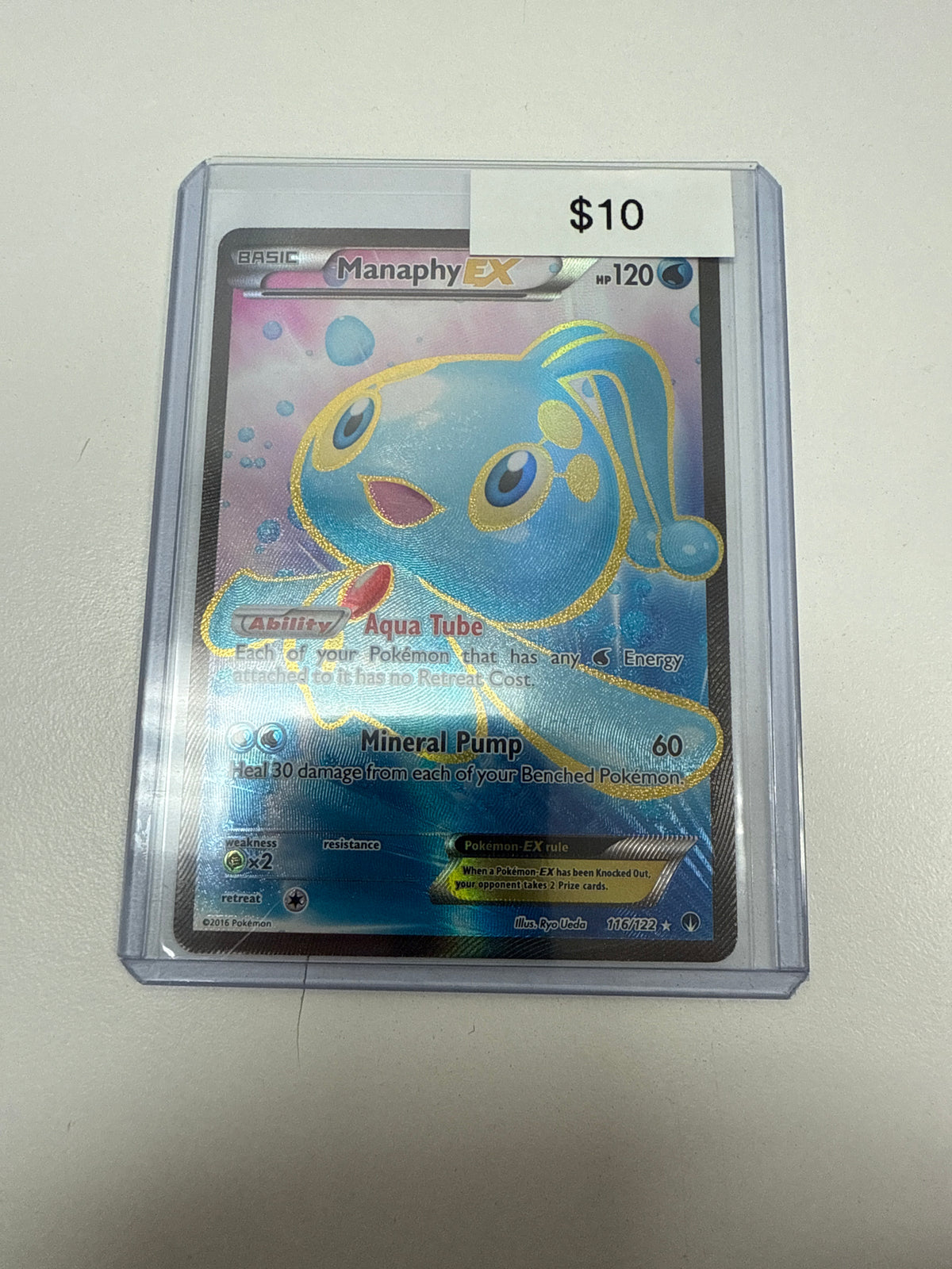 Pokemon Manaphy Ex #116/122