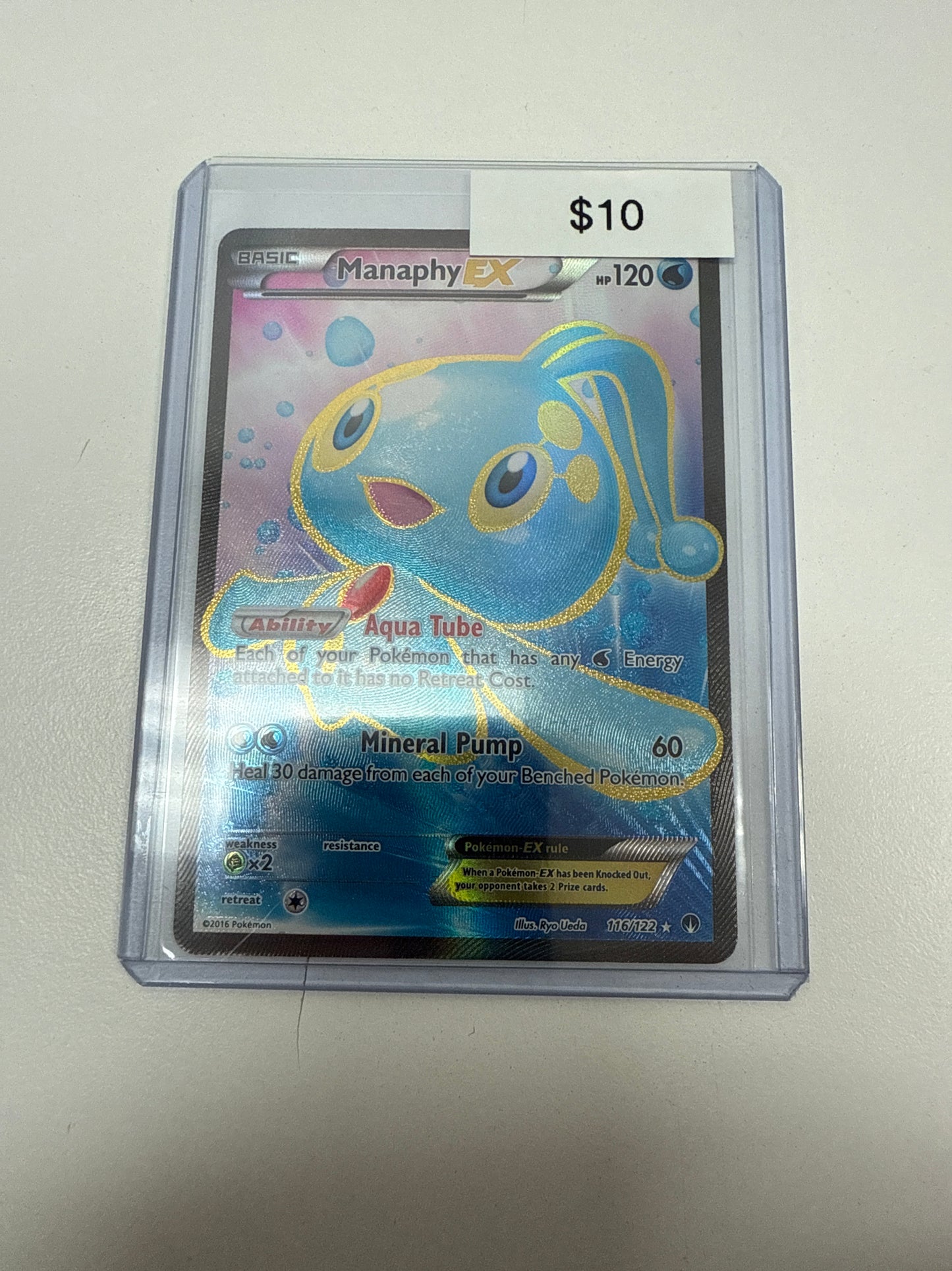 Pokemon Manaphy Ex #116/122