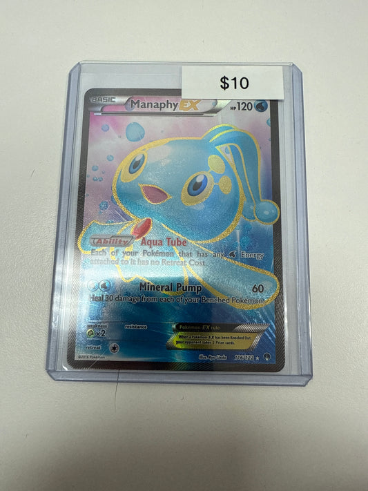 Pokemon Manaphy Ex #116/122