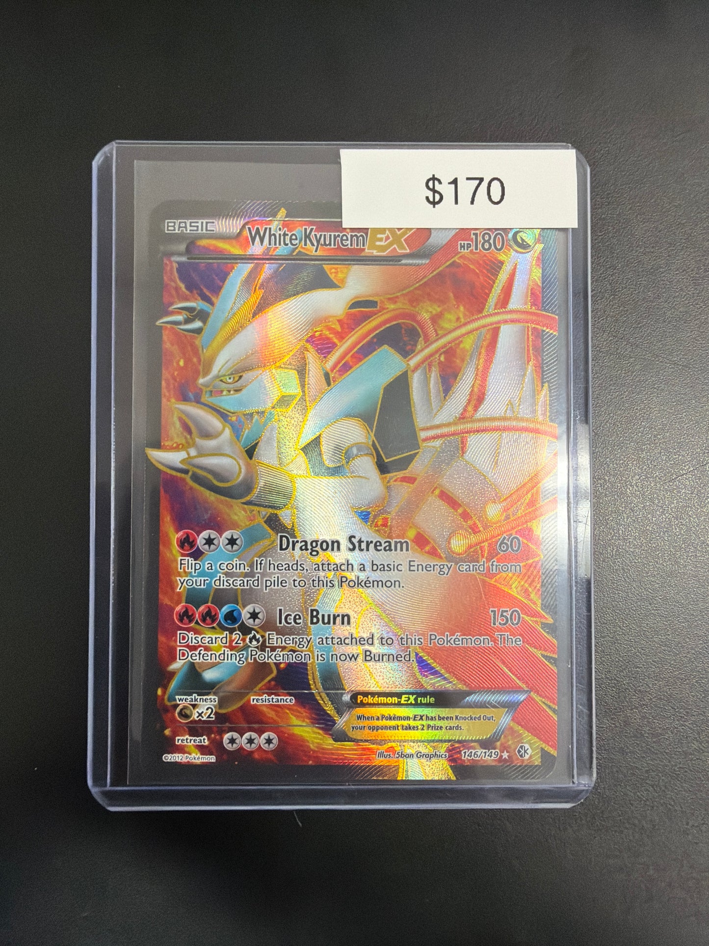 Pokemon White Kyurem EX #146/149