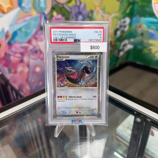 Pokemon Call Of Legends Rayquaza #SL10 PSA 5