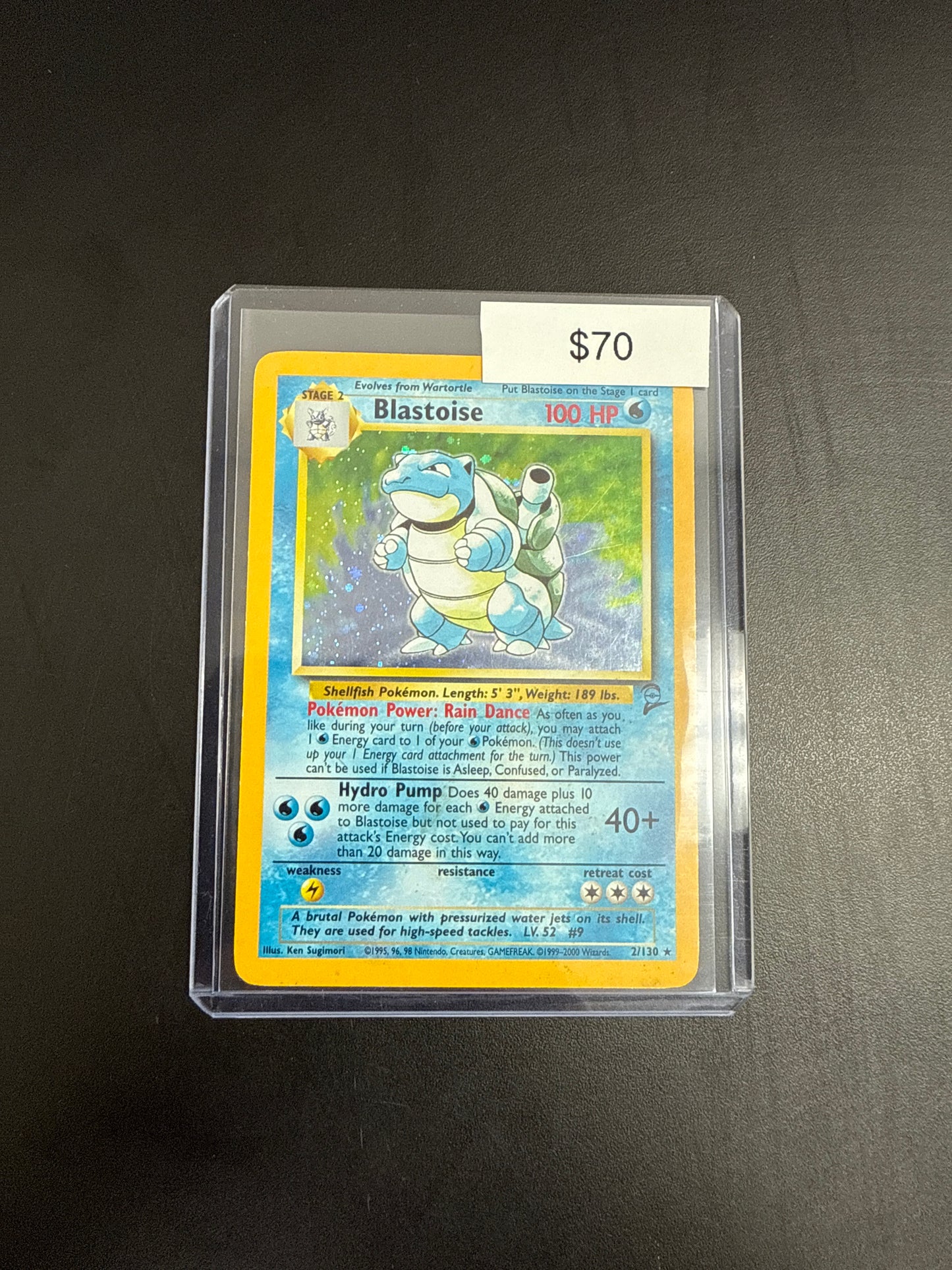 Pokémon Base 2 Blastoise 2/130