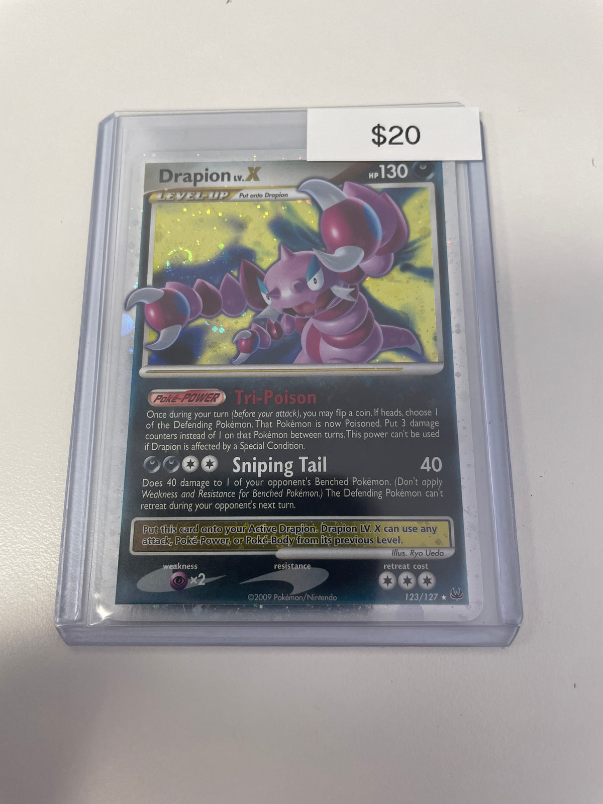 2009 Drapion Lv X #123/127