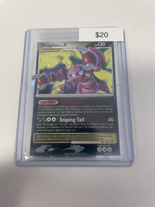 2009 Drapion Lv X #123/127