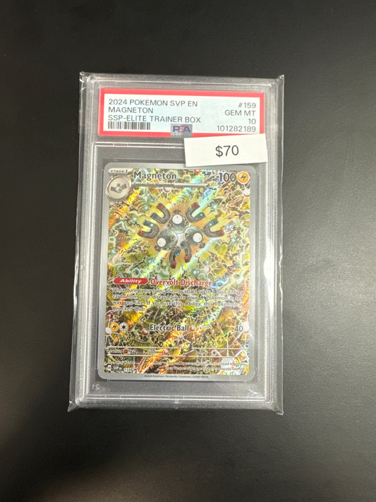 Pokémon Magneton Promo 159 PSA 10