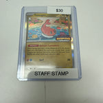 Twlight Masquerade Tatsugiri Staff Stamp #118