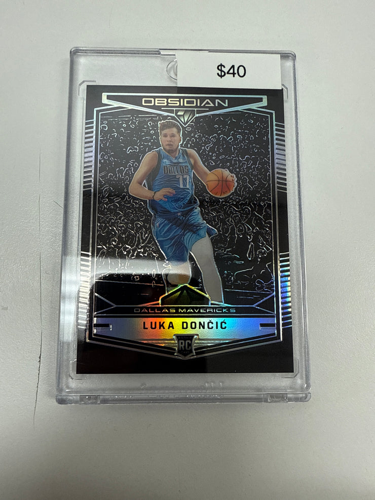 2018 Obsidian Luka Doncic Silver Preview Rookie 