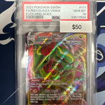 Pokemon Evolving Skies Rayquaza Vmax 111/203 PSA 10
