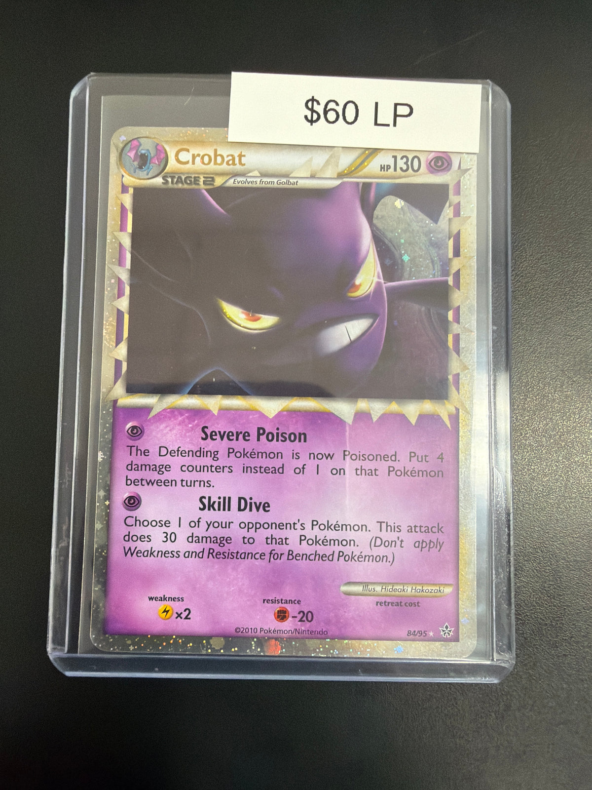 Pokemon Crobat Prime #84/95 LP