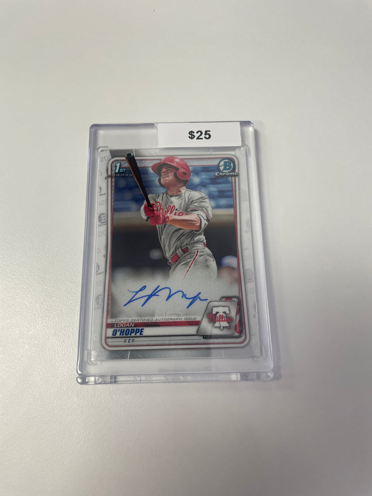 2020 Bowman Chrome Logan O’Hoppe 1st Bowman Auto 