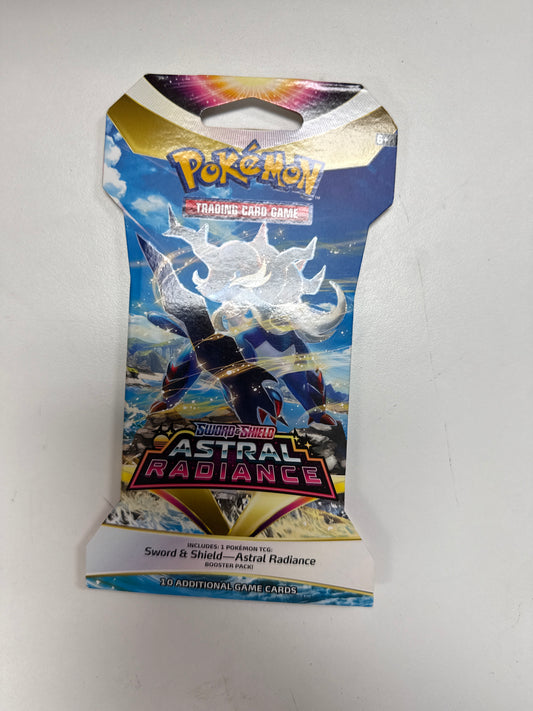 Pokémon Astral Radiance Booster Pack Sleeved