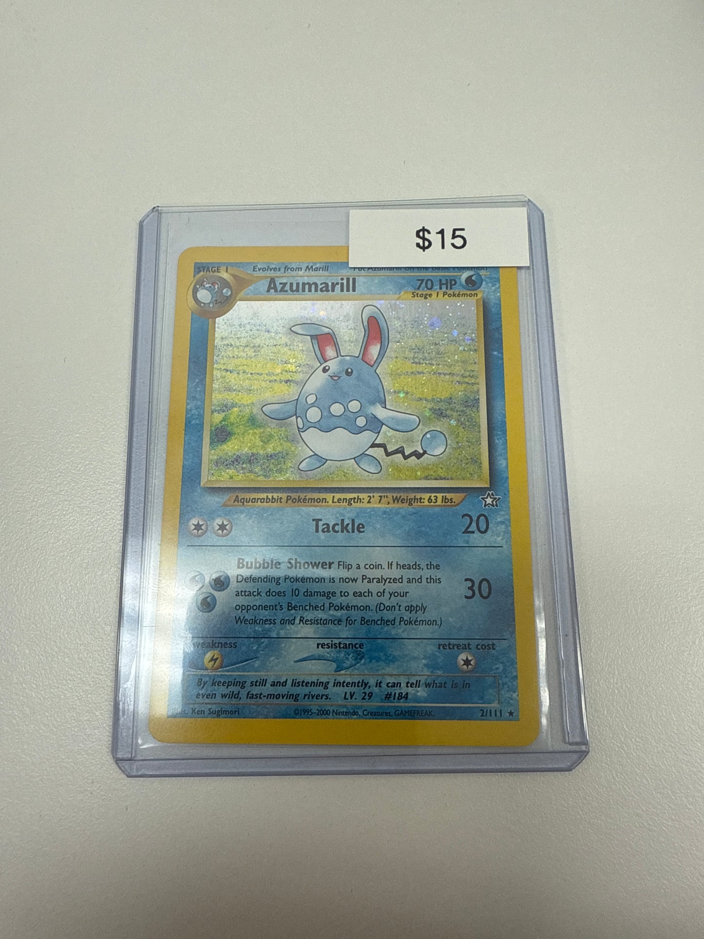 Pokemon Azumarill Holo #2/11