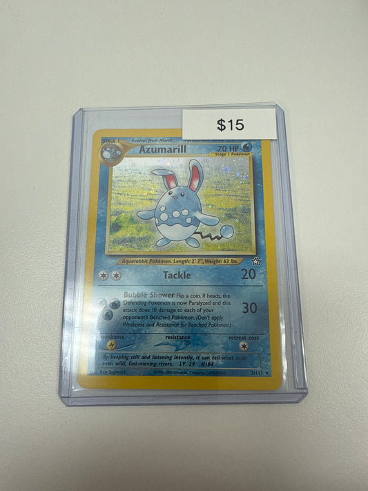 Pokemon Azumarill Holo #2/11