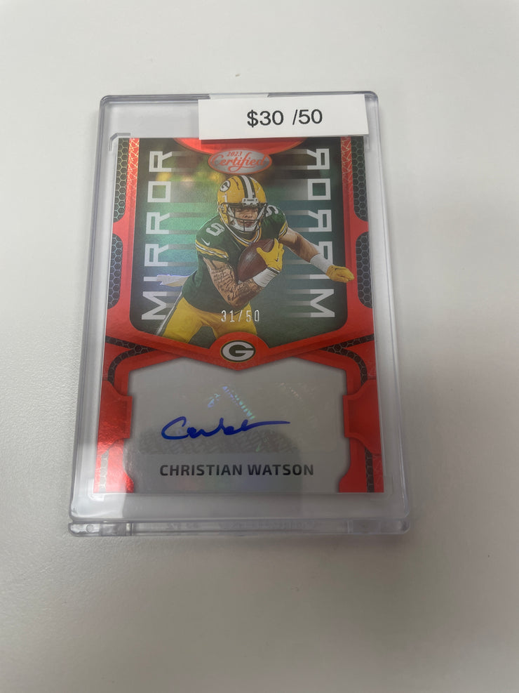 2024 Certified Christian Watson Orange Auto /50 