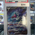 Pokemon Crown Zenith Suicune V GG38/GG70 PSA 10