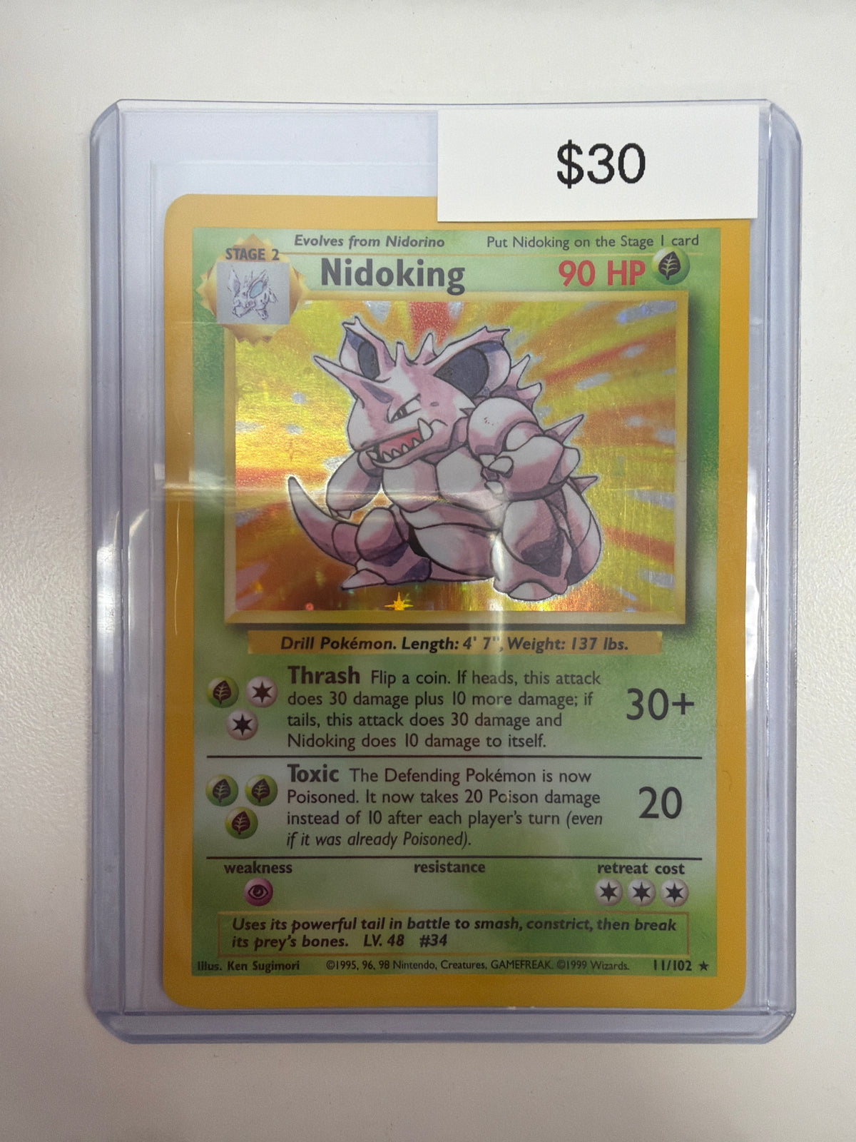 Pokemon Nidoking 11/102
