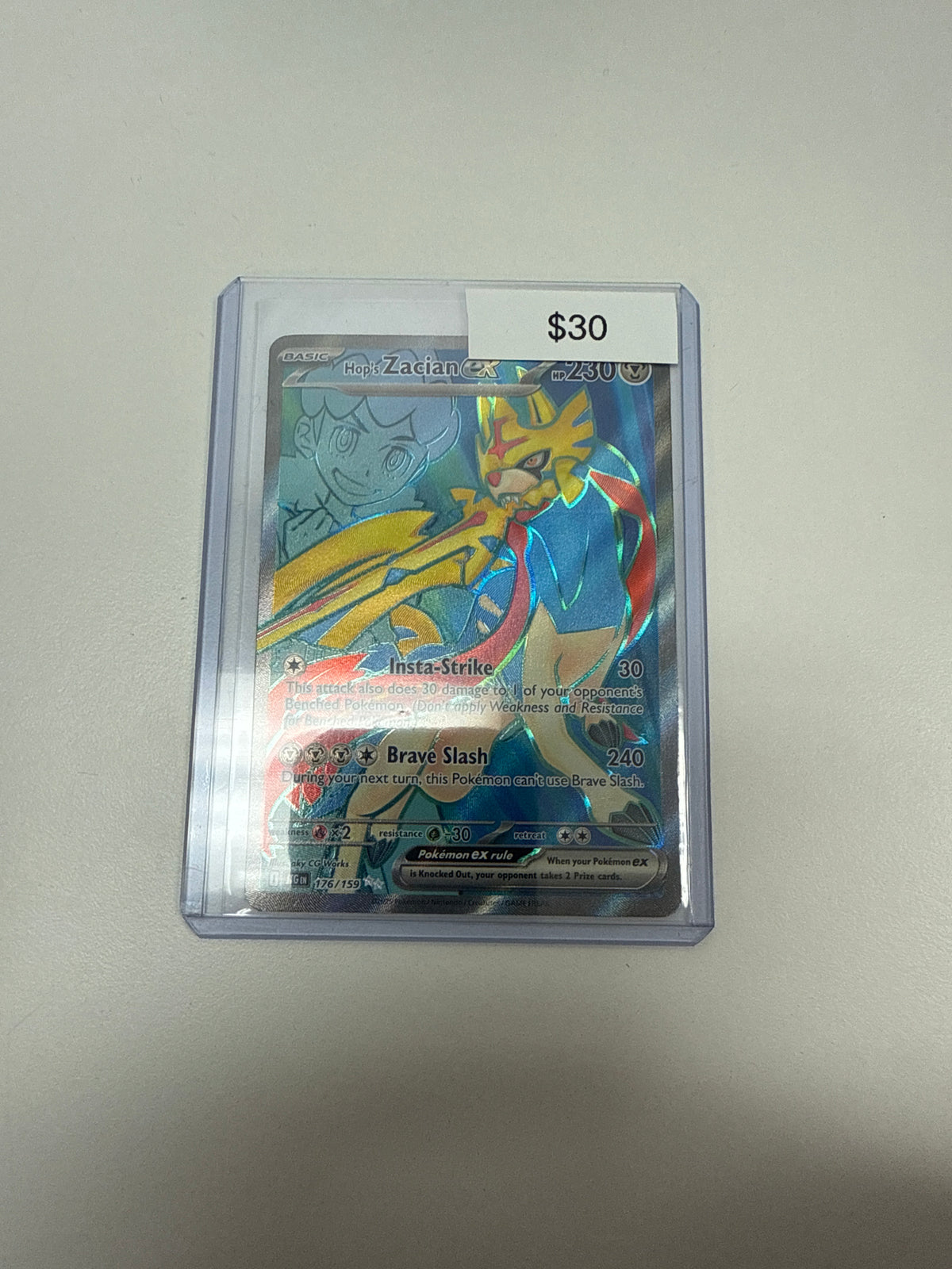 Journey Together Hop’s Zacian Ex #176/159