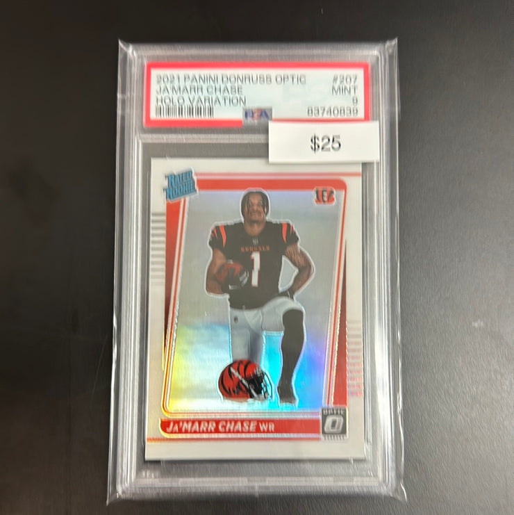2021 Optic Jamarr Chase Rated Rookie 