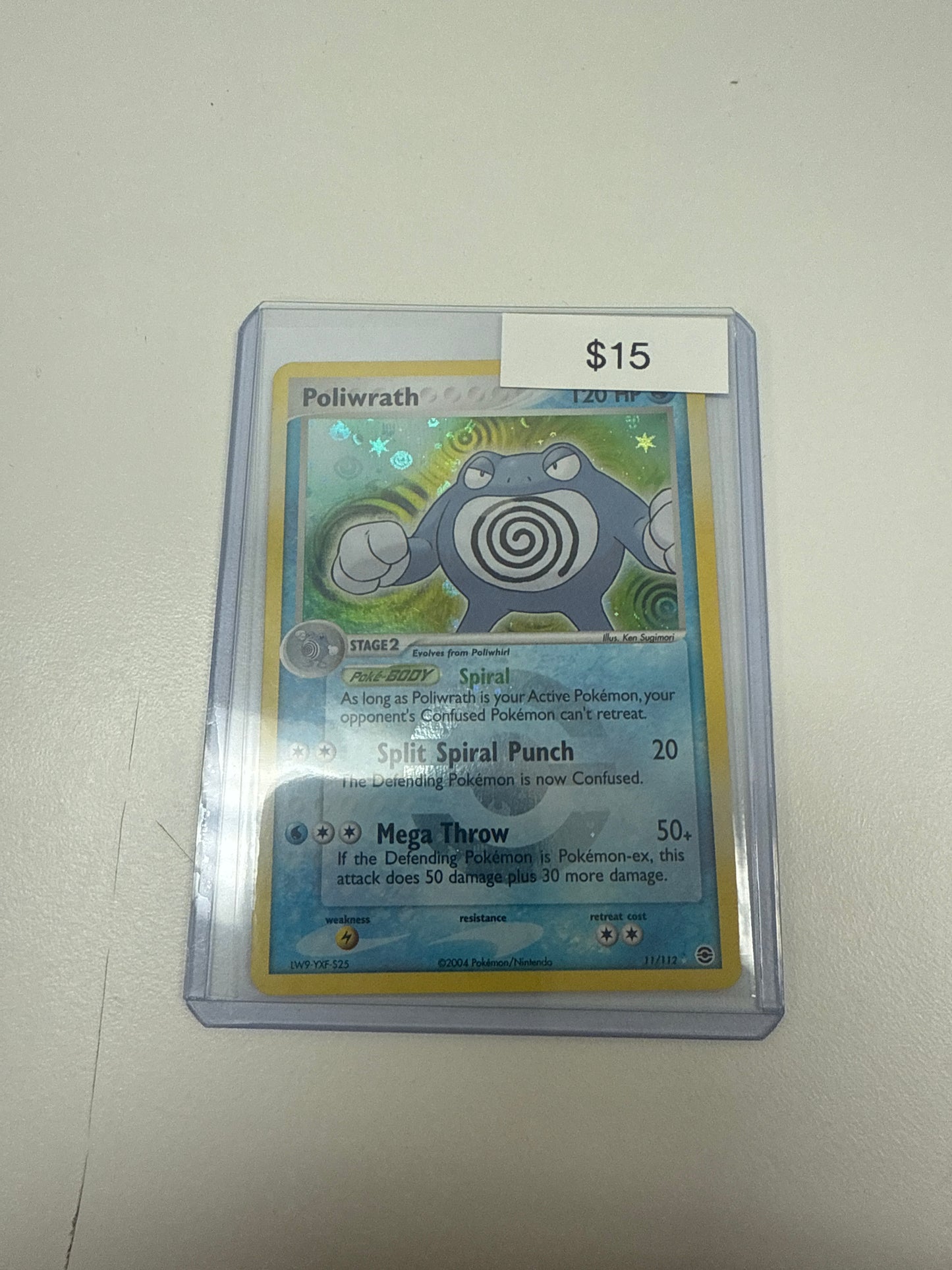 Pokemon Poliwrath #11/112