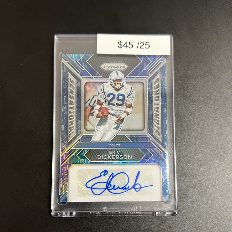 2023 Prizm Eric Dickerson Auto Camo /25 