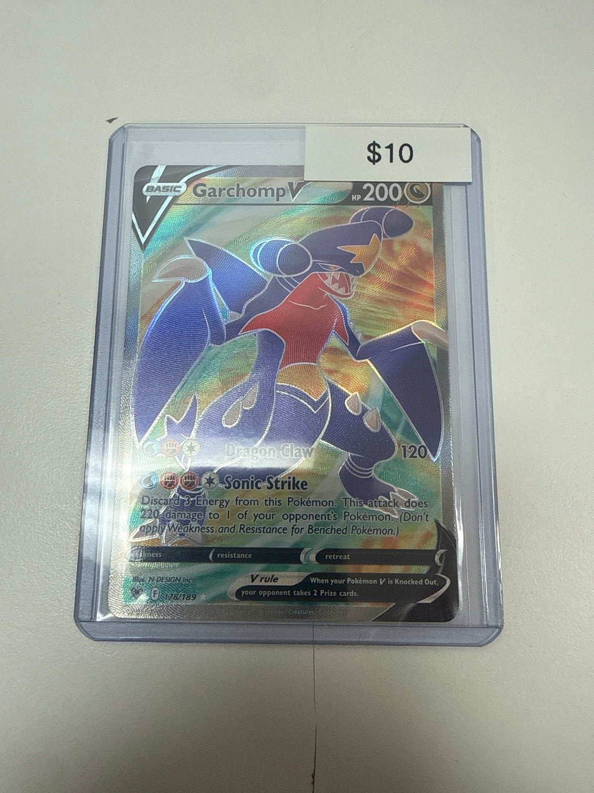 Pokemon Garchomp V #178/189