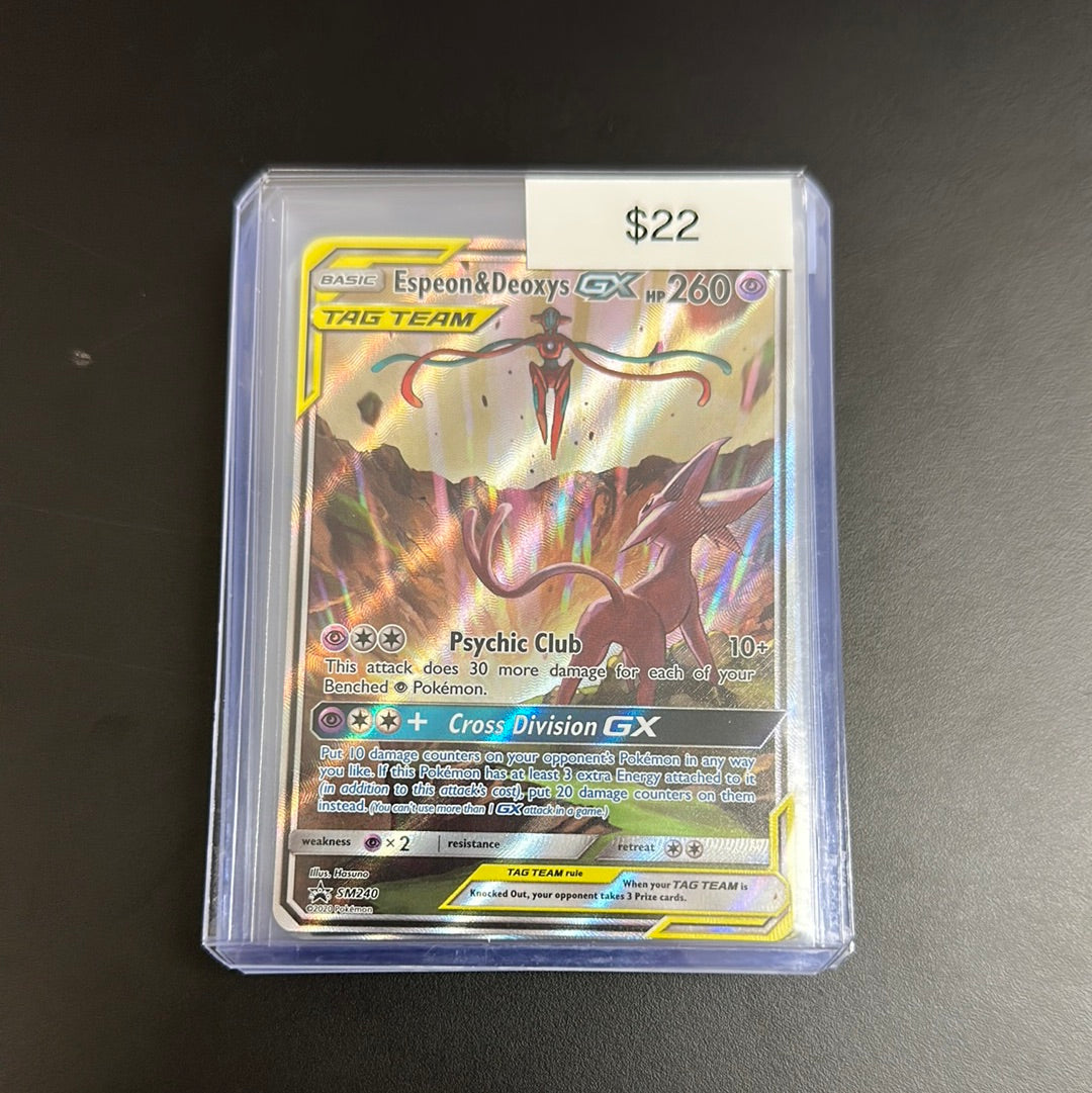 Pokémon ESPEON & Deoxys GX SM240