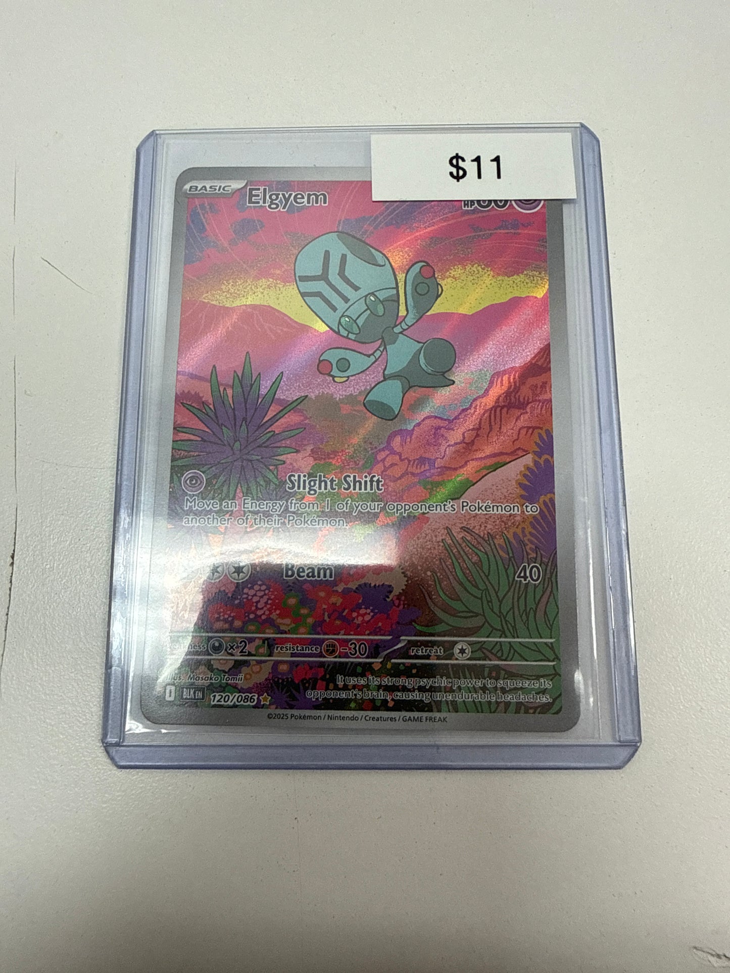 Pokemom Elgyem #120/086