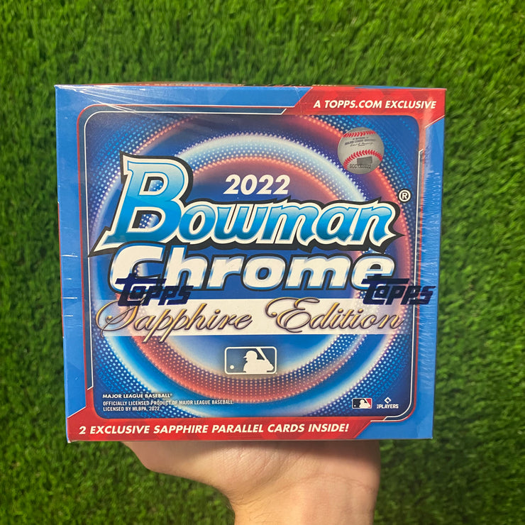 2022 Bowman Chrome Baseball Sapphire Box