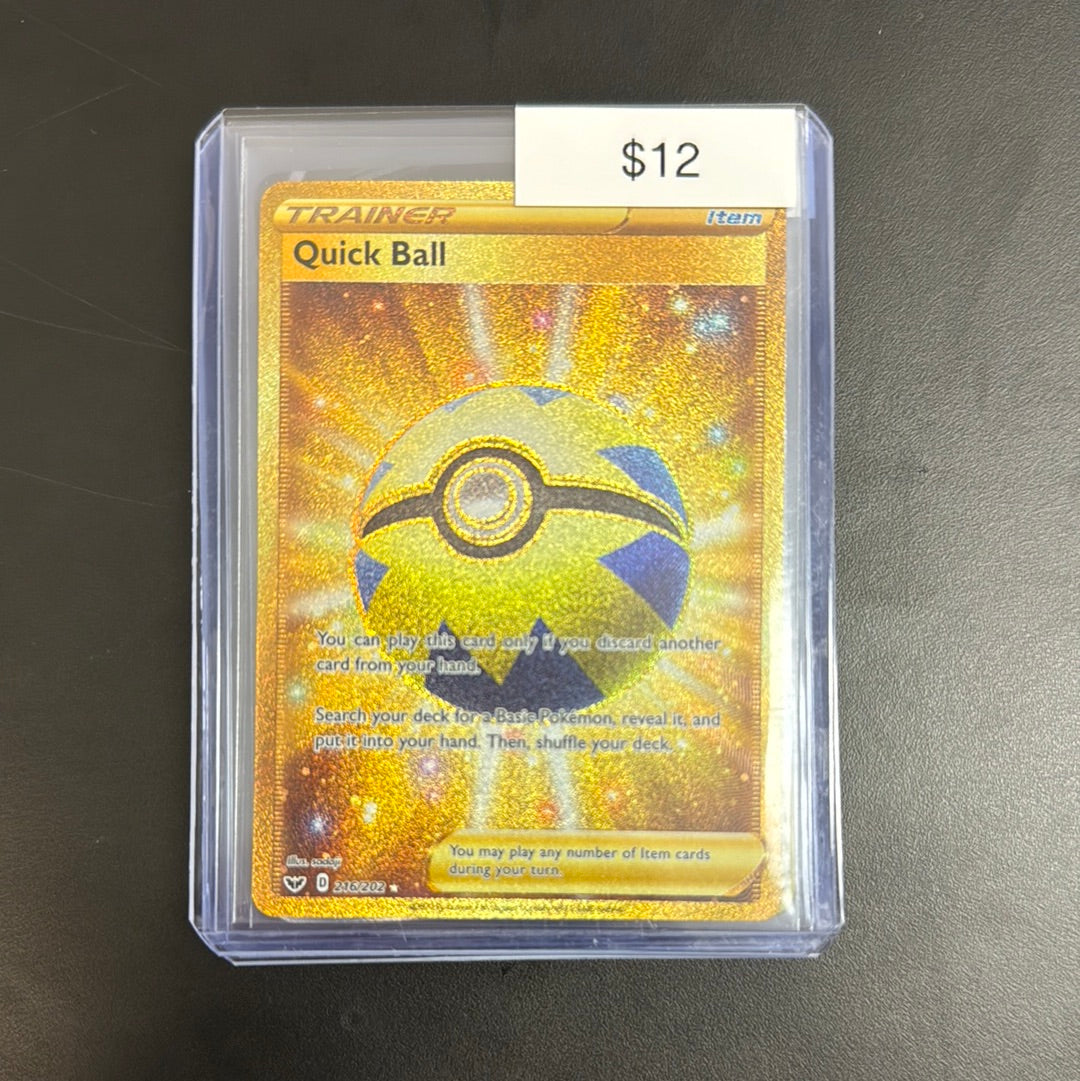 Pokémon Quick Ball 216/202
