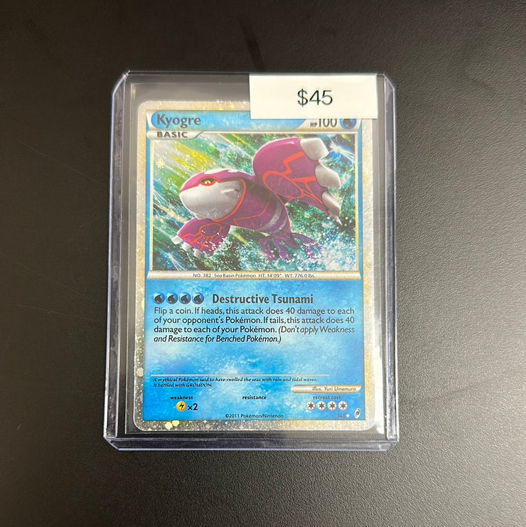 Pokémon KYOGRE SL6 Holo