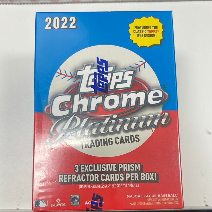 2022 MLB Topps Chrome Platinum Blaster