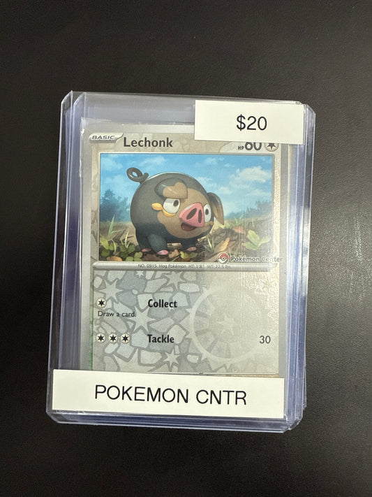 Pokémon LECHONK Pokemon Center Promo 155/198