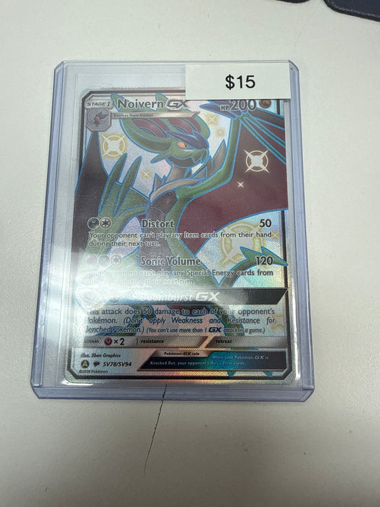 Pokemon Noivern Gx Shiny #sv78/sv94