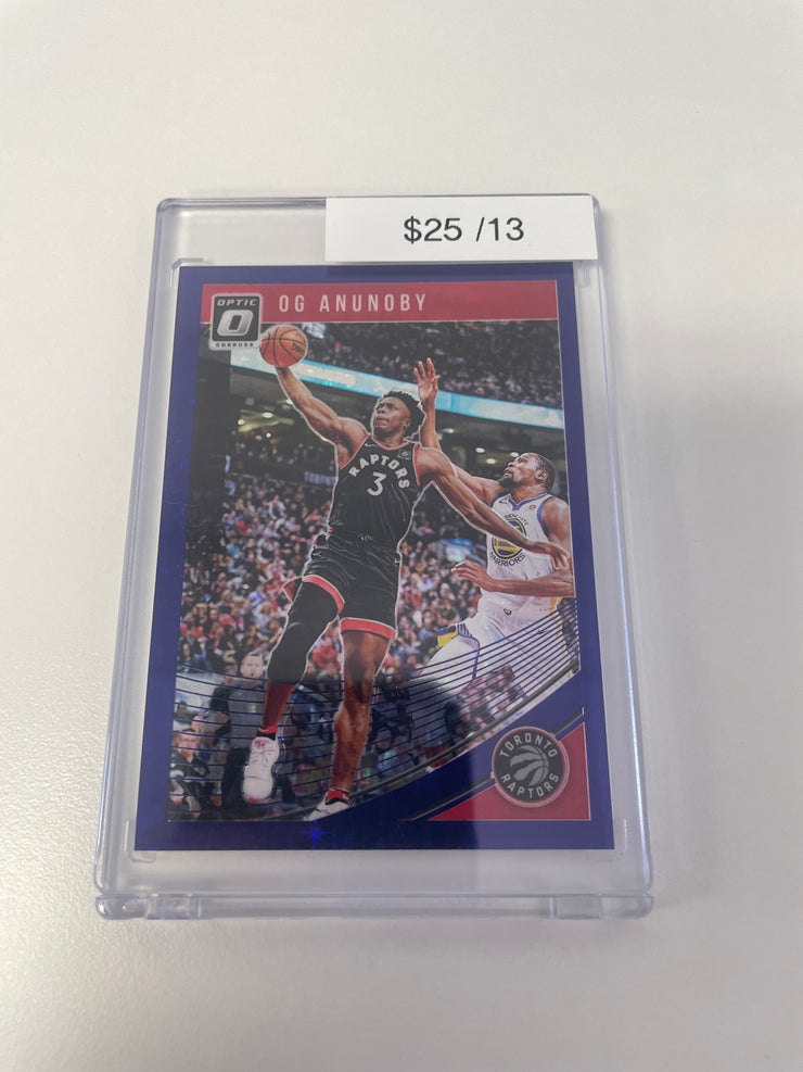 2018 OG Anunoby Purple Stars /13 