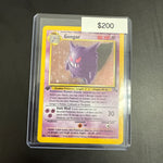 Pokémon Gengar 5/62 1st Ed. damaged