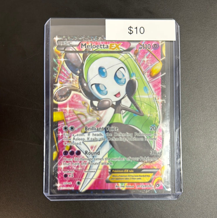 Pokémon Meloetta EX RC25/RC25