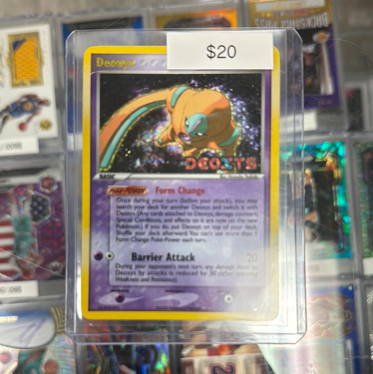 Pokémon Ex Deoxys Deoxys Holo 18/107