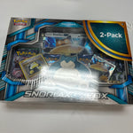Pokémon Snorlax GX Box & Lucario GX Box 2-Pack
