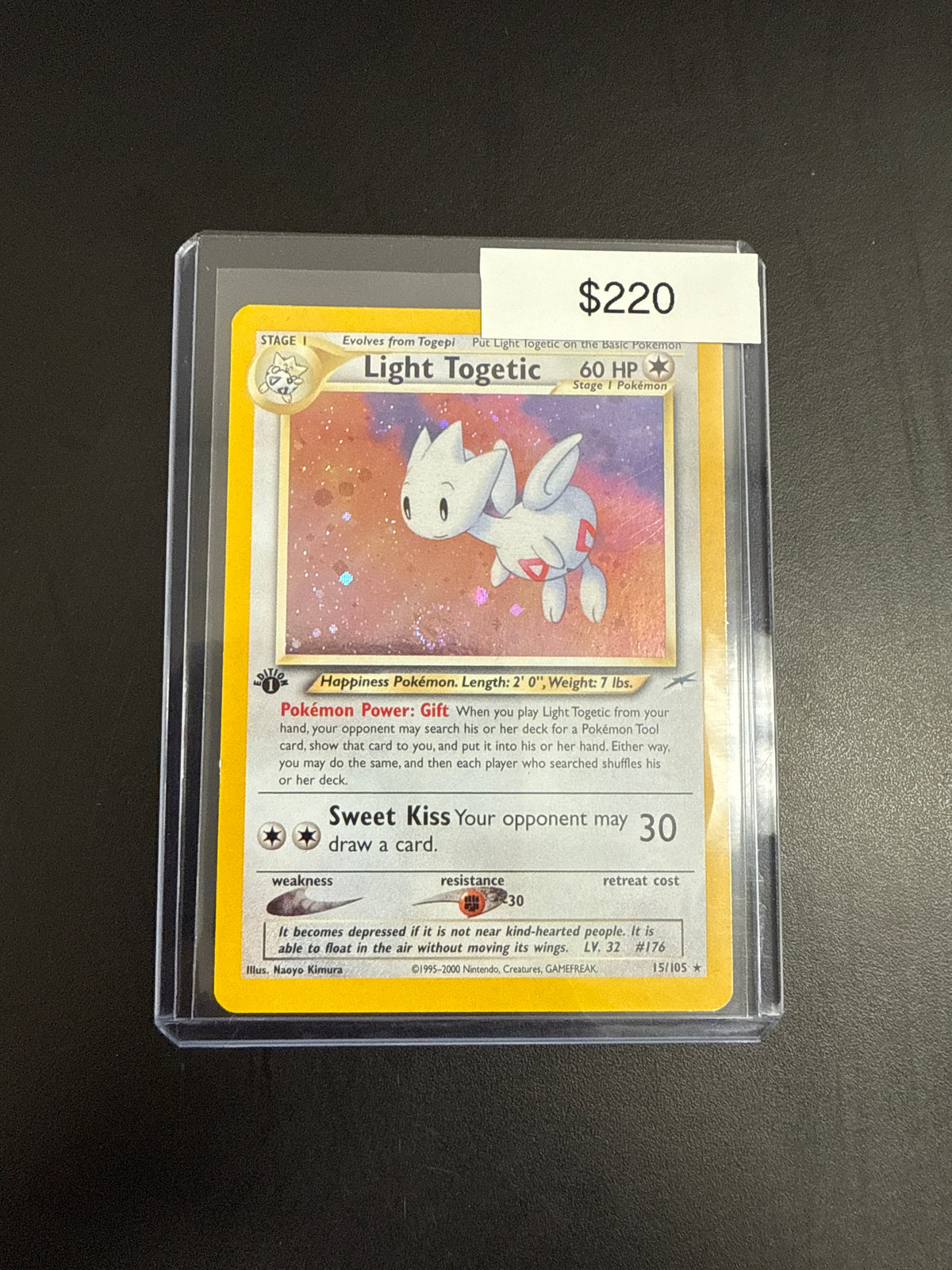 Pokémon Light Togetic 15/105 1st Ed.