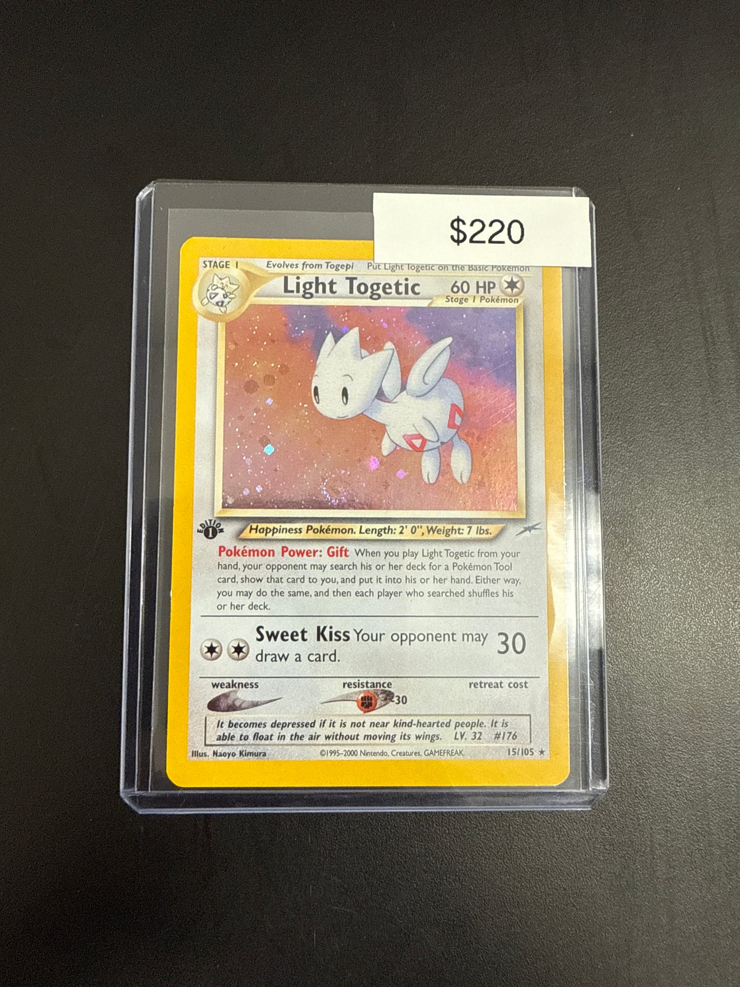 Pokémon Light Togetic 15/105 1st Ed.