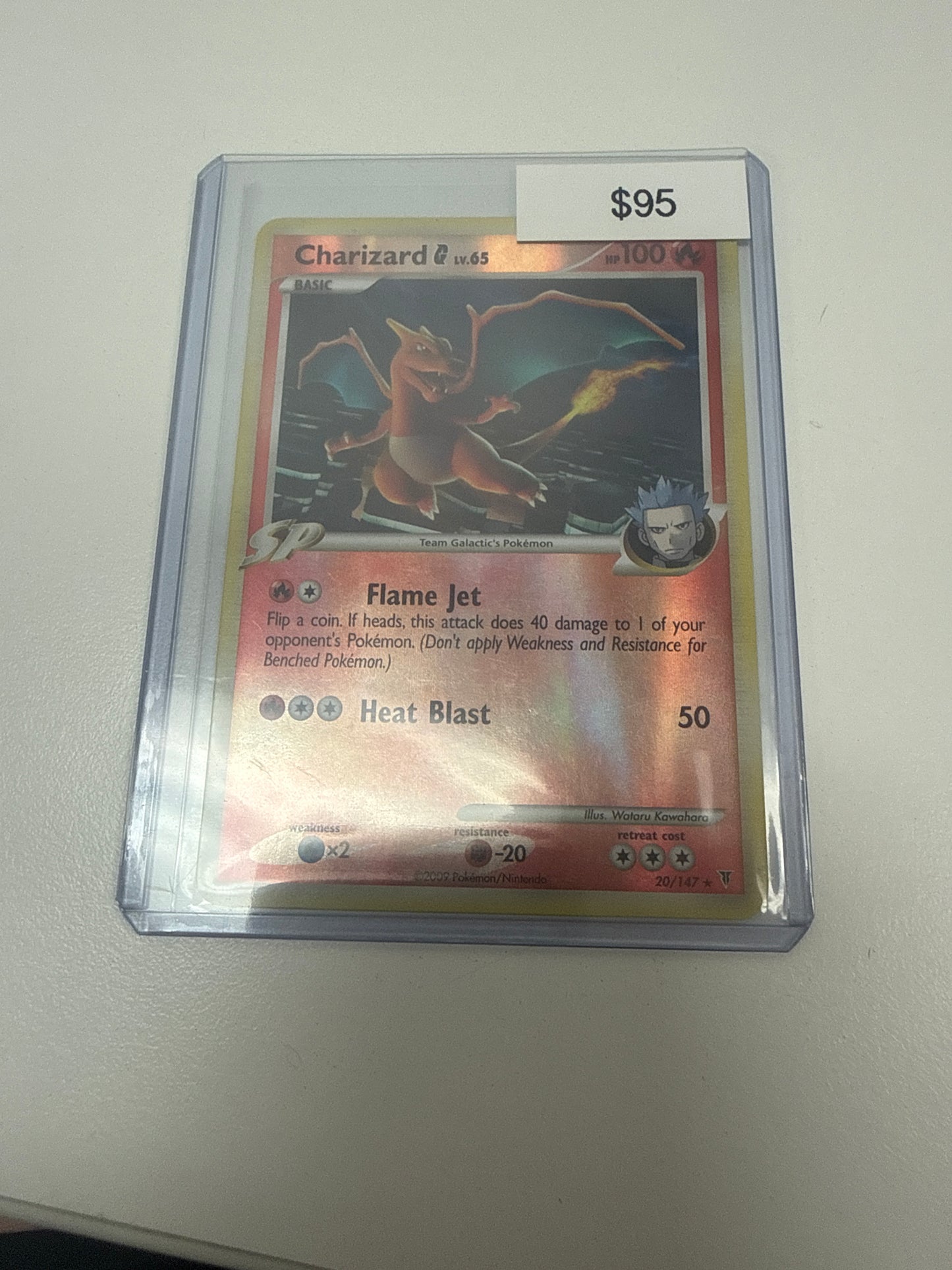 Pokemon Charizard G Reverse Holo #20/147
