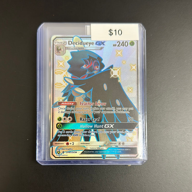 Pokémon Hidden Fates DECIDUEYE GX SV47/SV94