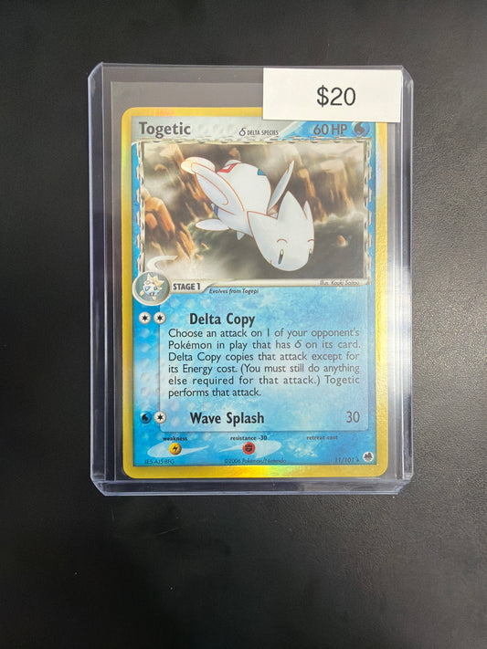 Pokemon Togetic Delta Species 11/101 NM