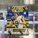 2022 Score Football Blaster Box