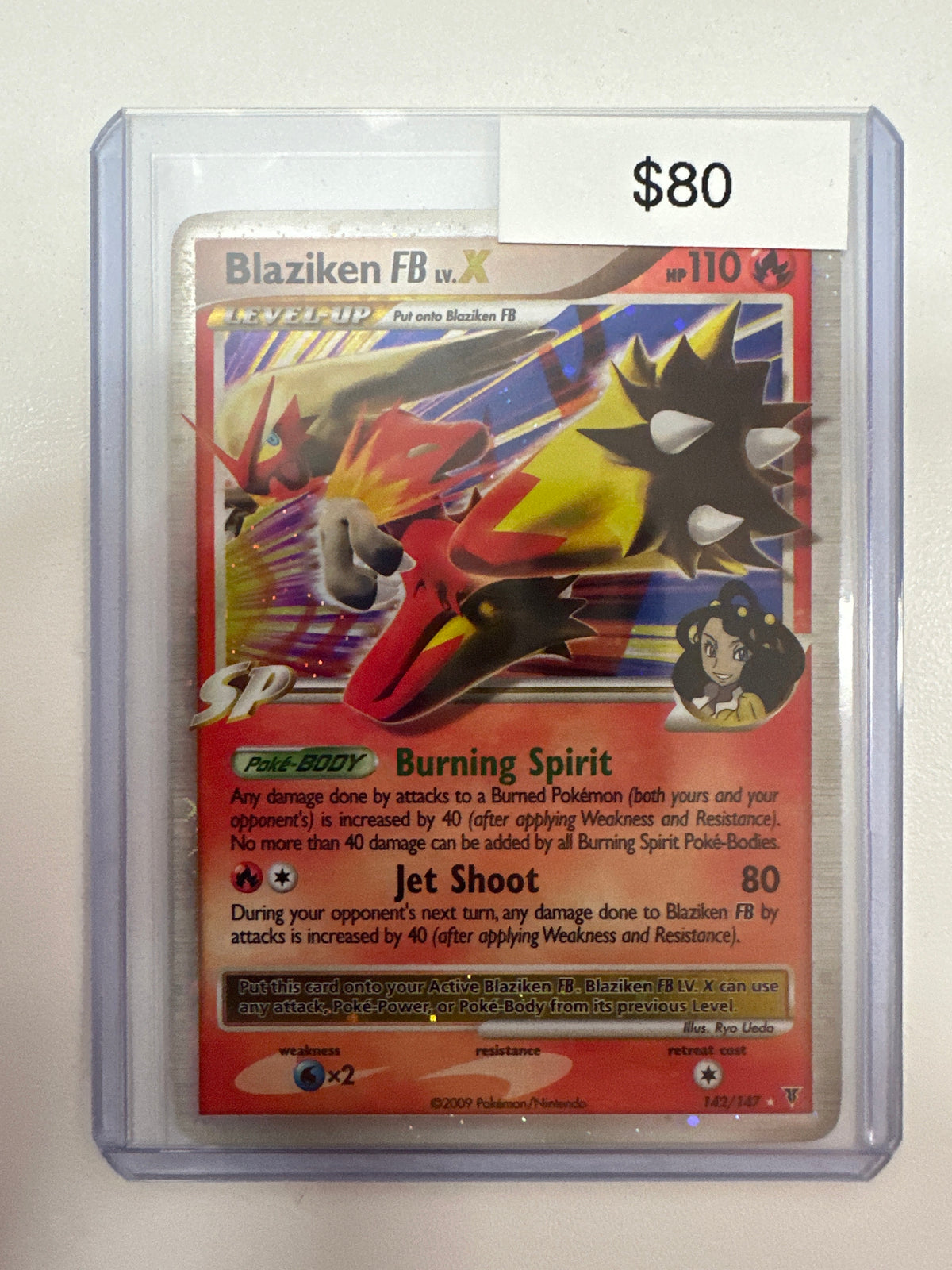 Pokemon Blaziken FB LV.X 142/147