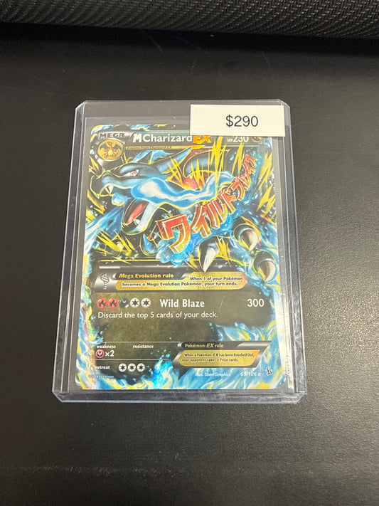Pokémon XY flash fire Charizard EX 69/106