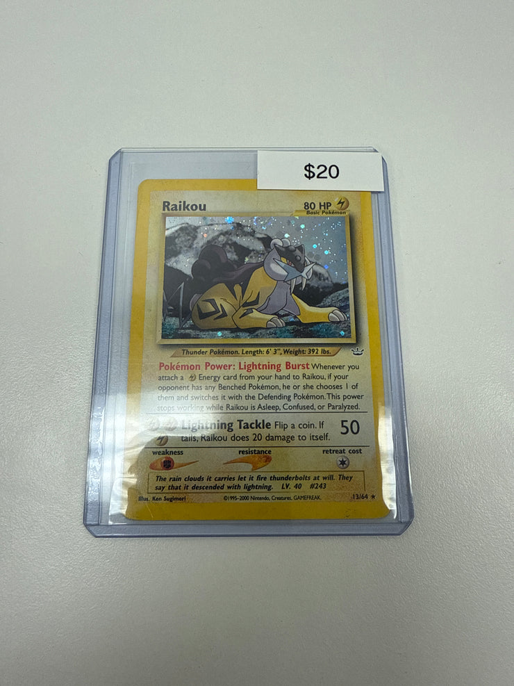 Pokémon Neo Raikou V 13/64