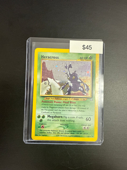 Pokémon Heracross Holo 6/111