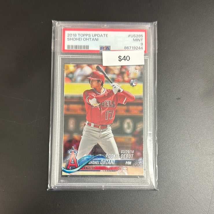 2018 Topps Update Shohei Otani 